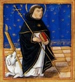 St Dominic and his dog.JPG